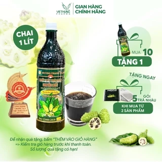 Nước Cốt Nhàu 100% Nguyên Chất Noni Hương Thanh, Chai 1L