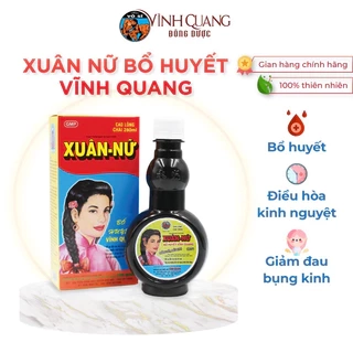 Xuân Nữ Bổ Huyết VĨNH QUANG - Hộp 40 viên - Điều hoà kinh nguyệt, đau bụng kinh, bế kinh, tắc kinh