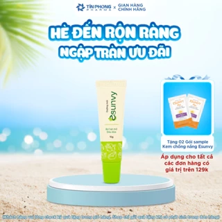 Dưỡng Môi Esunvy Bảo Vệ Môi Không Bị Khô Ráp, Nứt Nẻ, Luôn Căng Mọng, Mềm Mại Tự Nhiên Tuýp 10g TMP004