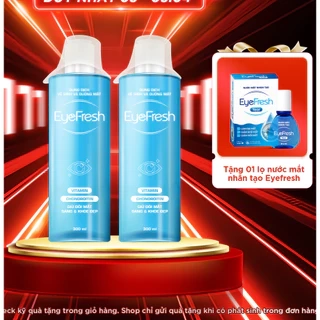 MUA TRÊN LIVE TẶNG NƯỚC MẮT NHÂN TẠO KHI MUA 2 Nước Rửa Mắt EYEFRESH Soft Hỗ Trợ Làm Sạch, Làm Dịu, Dưỡng Ẩm