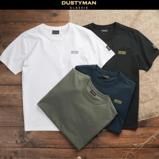 Áo Thun Nam In Hình Cổ Điển Caffeine DUSTYMAN - Vải 100% Cotton - Form Regular Fit
