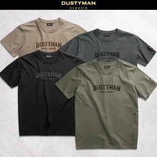 Áo Thun Nam Timeless Dustyman, Vải 100% Cotton Cao Cấp,Hình In Cổ Điển,Form Regular Fit