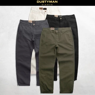 Quần Kaki Nam Ống Đứng Màu Bụi Bặm DUSTYMAN - Trace