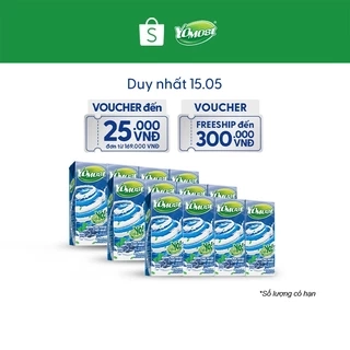 Combo 3 Lốc sữa chua lên men tự nhiên Yomost hương lựu 4x170ml/lốc