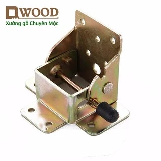 Bản lề chân bàn Dwood gập 90 độ có khóa gài loại to