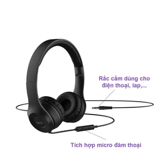 Tai nghe chụp tai GAMING W21 headphone nghe hay tai nghe nhét tai 3.5, dây dài 1.2m - Hàng Chính hãng