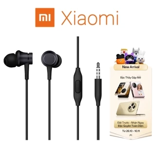 Tai nghe Xiaomi Chính Hãng Basic Full Box Nghe nhạc, Gọi điện, Chơi game, Thu âm dây dài 1.2m DYDX bảo hành 12 tháng