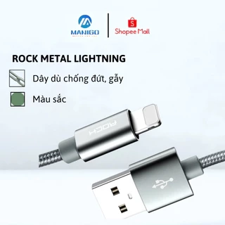 Dây Cáp Sạc RockSpace 20cm dây dù sạc nhanh ổn định hàng chính hãng bảo hành 12 tháng