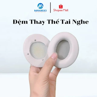Đệm thay thế Tai nghe chụp tai Headphone bluetooth không dây Rockspace O2 2 màu kaki và đen