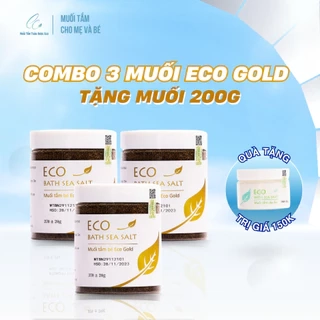 Muối tắm bé Sinh Dược Gold 370g - 3 tặng 1
