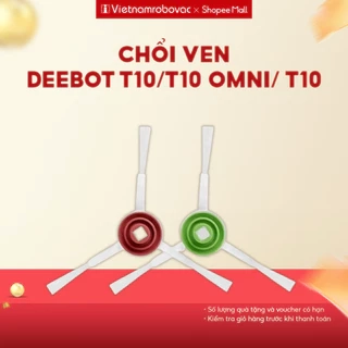 Chổi ven dành cho Deebot Ecovacs T10/ T10+/ T10 TURBO/ T10 OMNI/ T9/ N8/ N10_Màu trắng