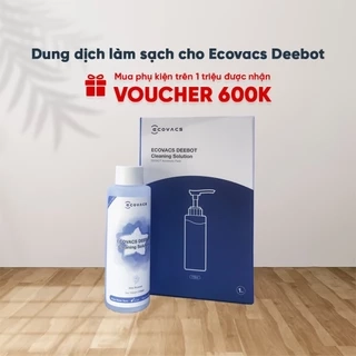 Dung Dịch lau sàn cho robot hút bụi Ecovacs Deebot  - Hàng Chính Hãng