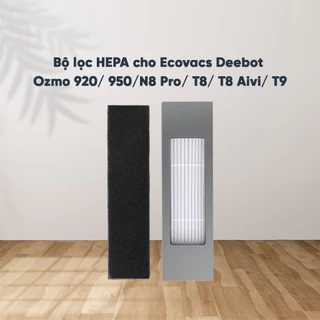 Lọc Robot hút bụi Ecovacs Deebot OZMO 920/950/N8 Pro/T5/ T8/ T9  - Hàng Chính Hãng