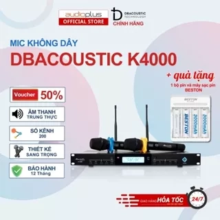 Mic không dây DBAcoustic K4000 - Thiết kế hiện đại - 200 kênh tần số - Hàng chính hãng