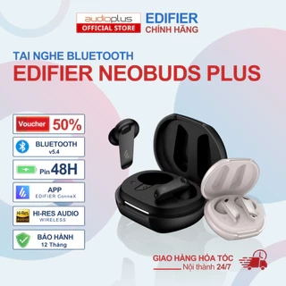 Tai nghe bluetooth true wireless EDIFIER NeoBuds Plus - Hi-Res Audio Wireless LDAC LHDC - Pin 48h