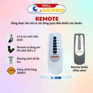 Remote điều khiển dành cho quạt điều khiển Senko - 100% chính hãng