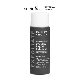 Dung Dịch Loại Bỏ Tế Bào Chết Paula's Choice Skin Perfecting 2% BHA Liquid Exfoliant 30 ml