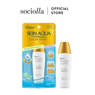Sữa Chống Nắng Dưỡng Da Trắng Mịn Sunplay Skin Aqua Clear White