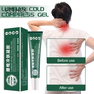 EELHOE Thắt lưng Gel nén lạnh Apdmp Thoát vị đĩa đệm Căng cơ khớp Dây thần kinh tọa Sưng cột sống thắt lưng Gel đau đầu gối