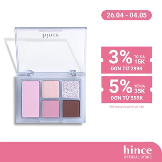 Bảng Phấn Mắt 5 Màu hince All-Round Eye Palette 6.4g