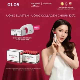 2 Hộp Collagen Elasten Giúp Da Căng Mịn, Chống Lão Hóa, Hỗ Trợ Cho Tóc Chắc Khỏe 2x28 ống 25ml