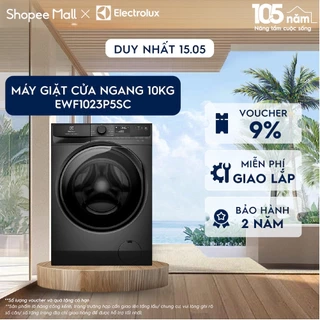 Máy giặt cửa ngang Electrolux 10kg UltimateCare 500 - Xám đen Onyx EWF1023P5SC