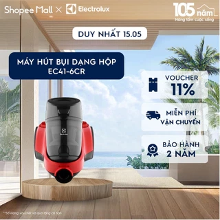 Máy hút bụi dạng hộp Electrolux 1.8L - EC31-2BB - Thiết kế để đổ bụi với một nút ấn