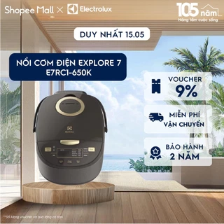 Nồi cơm điện Electrolux Explore 7 E7RC1-650K - Nhiều chương trình nấu đa dạng