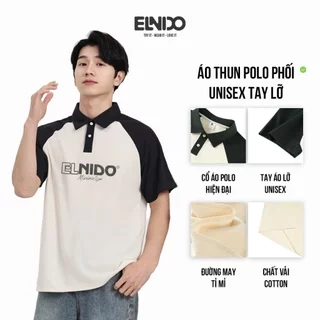 Áo Thun Cổ Tròn và Polo Nam Nhiều Màu Vải Co Giãn 4 Chiều Thoáng Mát Form Suông Unisex ELNIDO