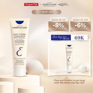Kem Dưỡng Ẩm Phục Hồi Embryolisse Lait Creme Concentre 5ml - 30ml - 75ml