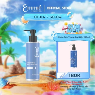 Gel Rửa Mặt Dịu Nhẹ Cấp Ẩm Sâu Emmié Soothing & Hydrating Derma Cleansing 180ml