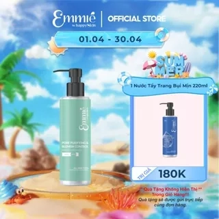 [KOL LIVE] Gel Rửa Mặt Sạch Sâu Kiểm Soát Mụn Emmié Pore Purifying & Blemish Control Derma Cleansing 180ml