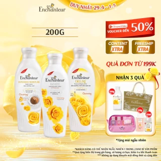 Sữa dưỡng thể dưỡng ẩm/ trắng da/ Dưỡng ẩm chuyên sâu Enchanteur hương Charming 200gr