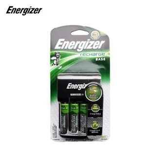 Máy sạc pin Energizer CHVC5 BASE - Có 4 cổng sạc AA-AAA, kèm 4 viên pin sạc AA 1300mAh - Bảo hành 30 ngày, 1 đổi 1
