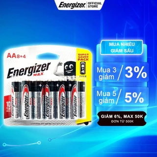 Pin AA/AAA Energizer Max Siêu Bền - Hàng Chính Hãng
