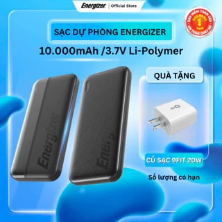 Pin sạc dự phòng Energizer 10.000mAh/20.000mAh/30.000mAh UE -  Hỗ Trợ Sạc Nhanh PD, Hàng Chính Hãng