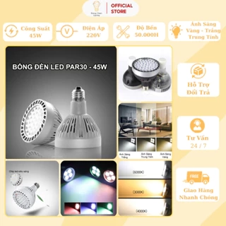 Bóng Đèn LED Energy Green Lighting PAR30 - Rọi Điểm Soi Trang Trí Phòng Khách / Phòng Ăn - BH 2 Năm