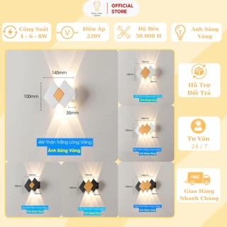 Đèn Hắt Tường Chống Nước Energy Green Lighting 2 Đầu Chiếu Sáng DT-02119 - Trang Trí Trong Nhà / Ngoài Trời