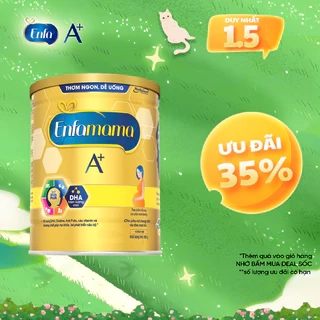Sữa Bột Bầu Enfamama A+ với 360° Brain Plus - Vị Vanilla - 400g