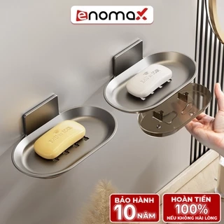 Kệ đựng xà phòng cục Enomax phòng tắm tiện lợi, chất liệu nhôm hàng không, bảo hành 10 năm (Eno 0174)