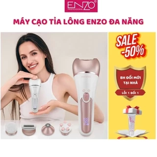 Máy cạo tỉa lông toàn thân ENZO 5842, chăm sóc da massge mặt, Bảo hành 5 năm đổi mới