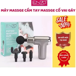 Máy massage cầm tay ENZO 4802-mát xa toàn thân-6 cấp độ-chuyên sâu cổ vai gáy lưng,giảm đau nhức cơ-BH 5 NĂM