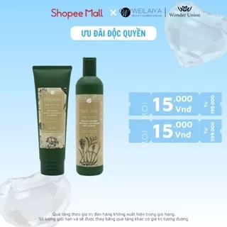Dầu Gội WEILAIYA Gừng Hà Thủ Ô , Ngăn Rụng Tóc, Kích Mọc Tóc 400ml
