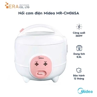 Nồi cơm điện Midea MR-CM06SA 0.6L - Hàng chính hãng