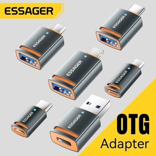 Essager 3A type c / micro / USB / L Adapter 5Gbps Truyền Tốc Độ Cao Để Sạc & Truyền Dữ Liệu