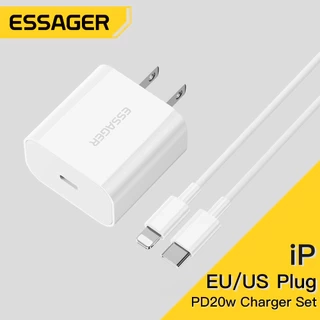 Essager Cáp sạc IP 8-16 20W cho bộ Type C sang C / L