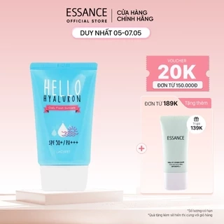Kem chống nắng dịu da Essance Lacvert Hello Hyaluron Daily Fresh Suncare SPF 50+/PA+++50ml