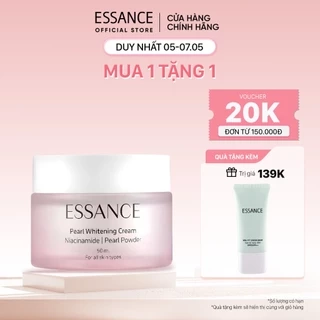 Kem dưỡng da cấp ẩm dưỡng trắng mềm mịn da Essance Pearl Whitening Cream 50ml