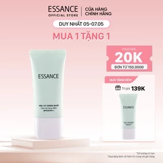 Kem lót hiệu chỉnh sắc da kiểm soát dầu Essance Veil Fit Green Base SPF20 PA++ 30ml