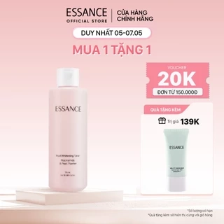 Nước dưỡng da cấp ẩm hỗ trợ mềm mịn trắng da Essance Pearl Whitening Toner 195ml